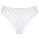 Triumph White Amourette High Leg Tai Knickers