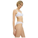 Triumph White Amourette High Leg Tai Knickers