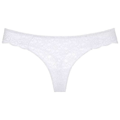 Triumph White Amourette Hipster String