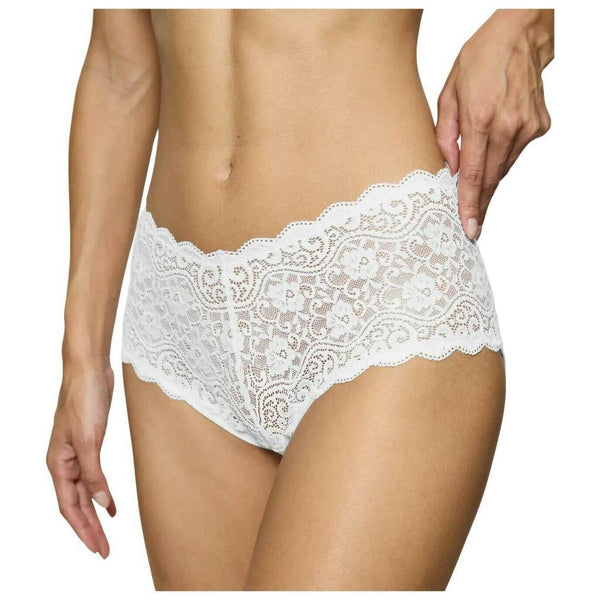 Triumph White Amourette Maxi Knickers