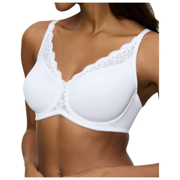 Triumph White Amourette Minimizer Bra