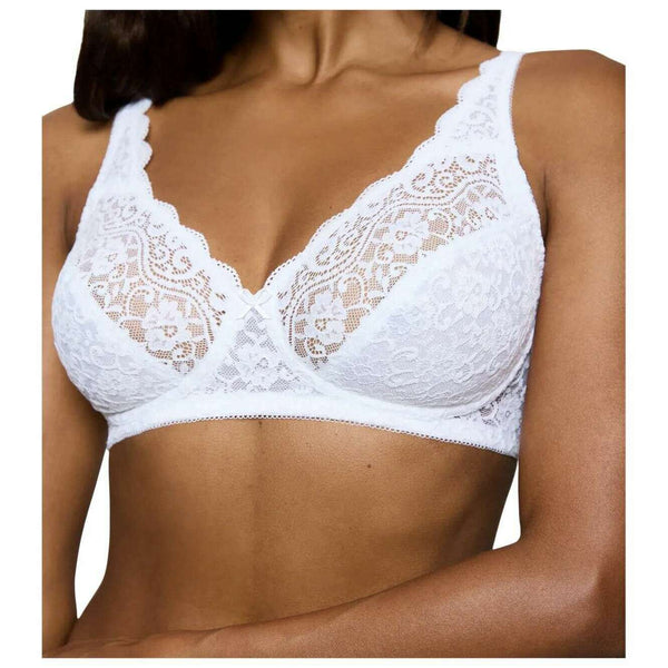 Triumph White Amourette Non Wired Bra