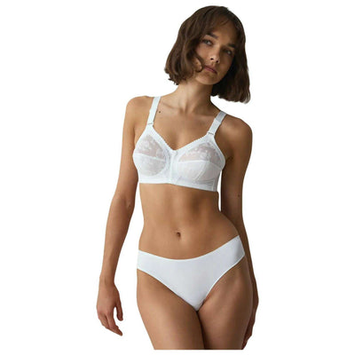 Triumph White Doreen Non Wired Bra