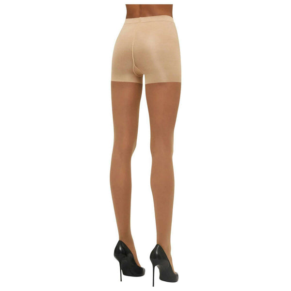 Wolford Beige Individual Ultra Sheer 10 Denier Control Top Tights