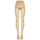 Wolford Beige Individual Ultra Sheer 10 Denier Control Top Tights