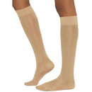 Wolford Beige Pure Energy Vitalizer 30 Denier Knee High Tights