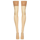 Wolford Beige Satin Touch 20 Denier Stay Ups