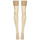 Wolford Beige Satin Touch 20 Denier Stay Ups
