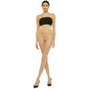 Wolford Beige Satin Touch Sheer Shimmer 20 Denier Tights