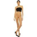Wolford Beige Satin Touch Sheer Shimmer 20 Denier Tights