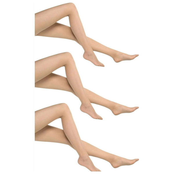 Wolford Beige Sheer 15 Denier Set of 3 Tights