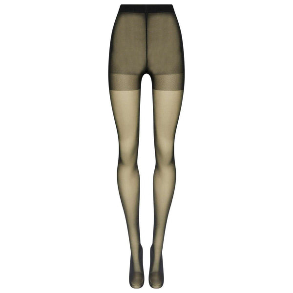 Wolford Black Miss W 30 Denier Leg Support Tights