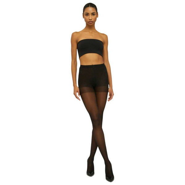 Wolford Black Miss W 30 Denier Leg Support Tights