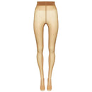 Wolford Brown Satin Touch Sheer Shimmer 20 Denier Tights