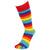 TOETOE Multi-colour Stripy Rainbow Toe Socks 