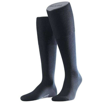 Falke Navy Airport Knee High Socks 