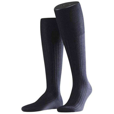 Falke Navy Bristol Knee High Socks 