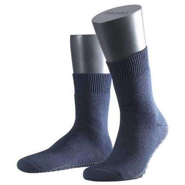 Falke Navy Homepads Midcalf Socks 