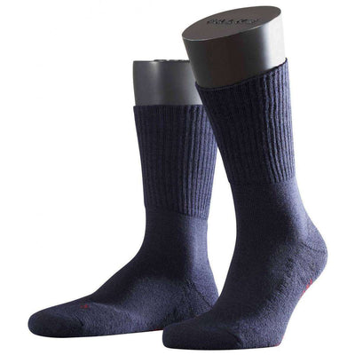 Falke Navy Walkie Light Midcalf Socks 