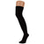 TOETOE Black Everyday Over The Knee Toe Socks 