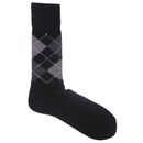 Burlington Black Preston Argyle Socks 
