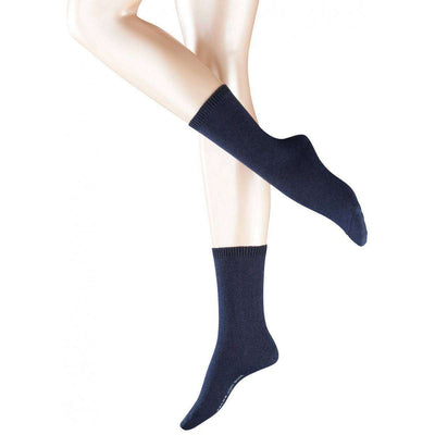 Falke Navy Cosy Wool Socks 