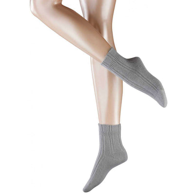Falke Grey Bed Socks 