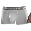 Big Boys White Boxer Briefs 