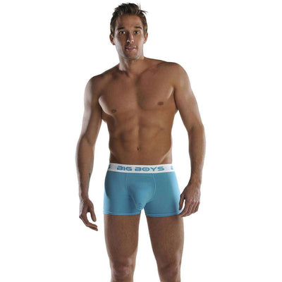 Big Boys Blue Boxer Briefs 