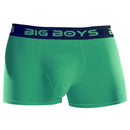Big Boys Green Boxer Briefs 