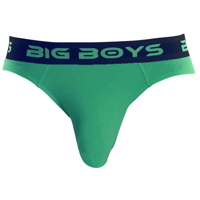 Big Boys Green Mini Briefs 