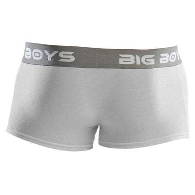 Big Boys White Low Rise Briefs 