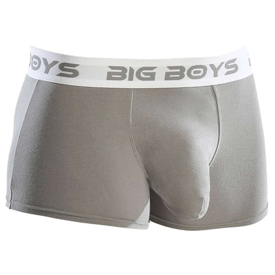 Big Boys Grey Low Rise Briefs 