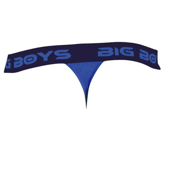 Big Boys Blue Thong 