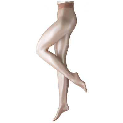 Falke Tan Shelina 12 Denier Ultra-Transparent Shimmer Tights 