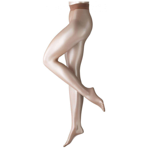 Falke Tan Shelina 12 Denier Ultra-Transparent Shimmer Tights 