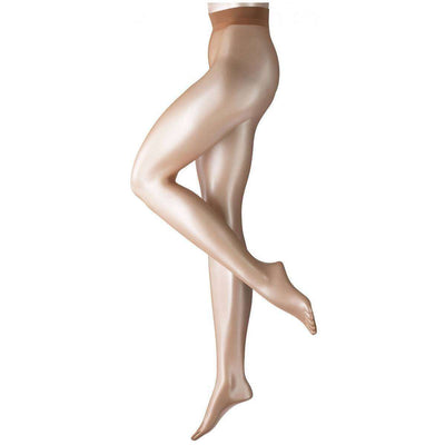 Falke Tan Shelina 12 Denier Ultra-Transparent Shimmer Tights 