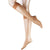Falke Tan Shelina 12 Denier Ultra-Transparent Sensitive Top Shimmer Knee-High Tights 