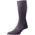 Pantherella Grey Vale Rib Cotton Lisle Socks 