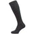 Pantherella Black Kangley Rib Over the Calf Merino Wool Socks 