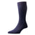 Pantherella Navy Danvers Rib Cotton Lisle Socks 