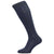 Pantherella Navy Danvers Rib Over the Calf Cotton Lisle Socks 