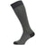 Pantherella Black Tewkesbury Three Colour Birdeye Over the Calf Cotton Lisle Socks 