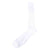 Pantherella White Danvers Rib Over the Calf Cotton Lisle Socks 