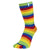 TOETOE Green Essential Midcalf Striped Toe Socks 