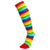 TOETOE Multi-colour Esstential Knee High Stiped Toe Socks 
