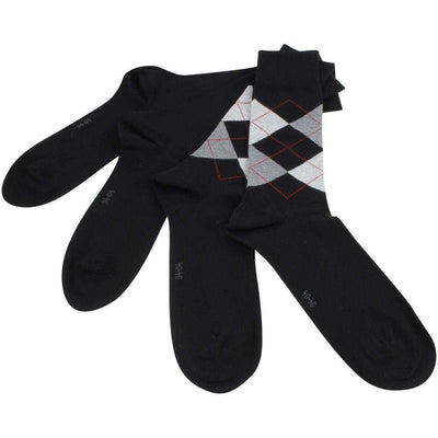 Burlington Black Everyday Mix 2 Pack Socks 