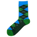 Bassin and Brown Green Argyle Socks 