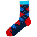 Bassin and Brown Blue Argyle Socks 