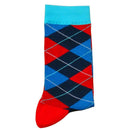 Bassin and Brown Blue Argyle Socks 
